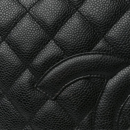 Chanel Caviar Quilted Grand Shopping Tote GST Black 14 of 14