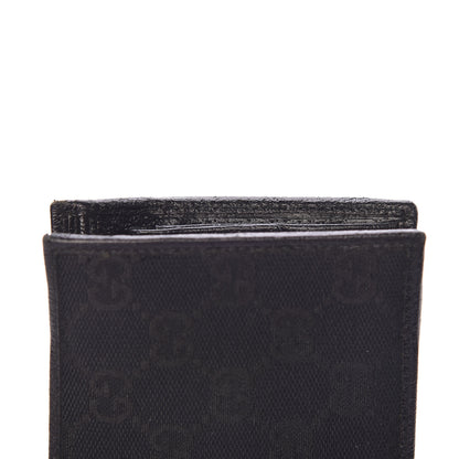 Gucci Monogram Web Band Bi-Fold Wallet Black 8 of 8