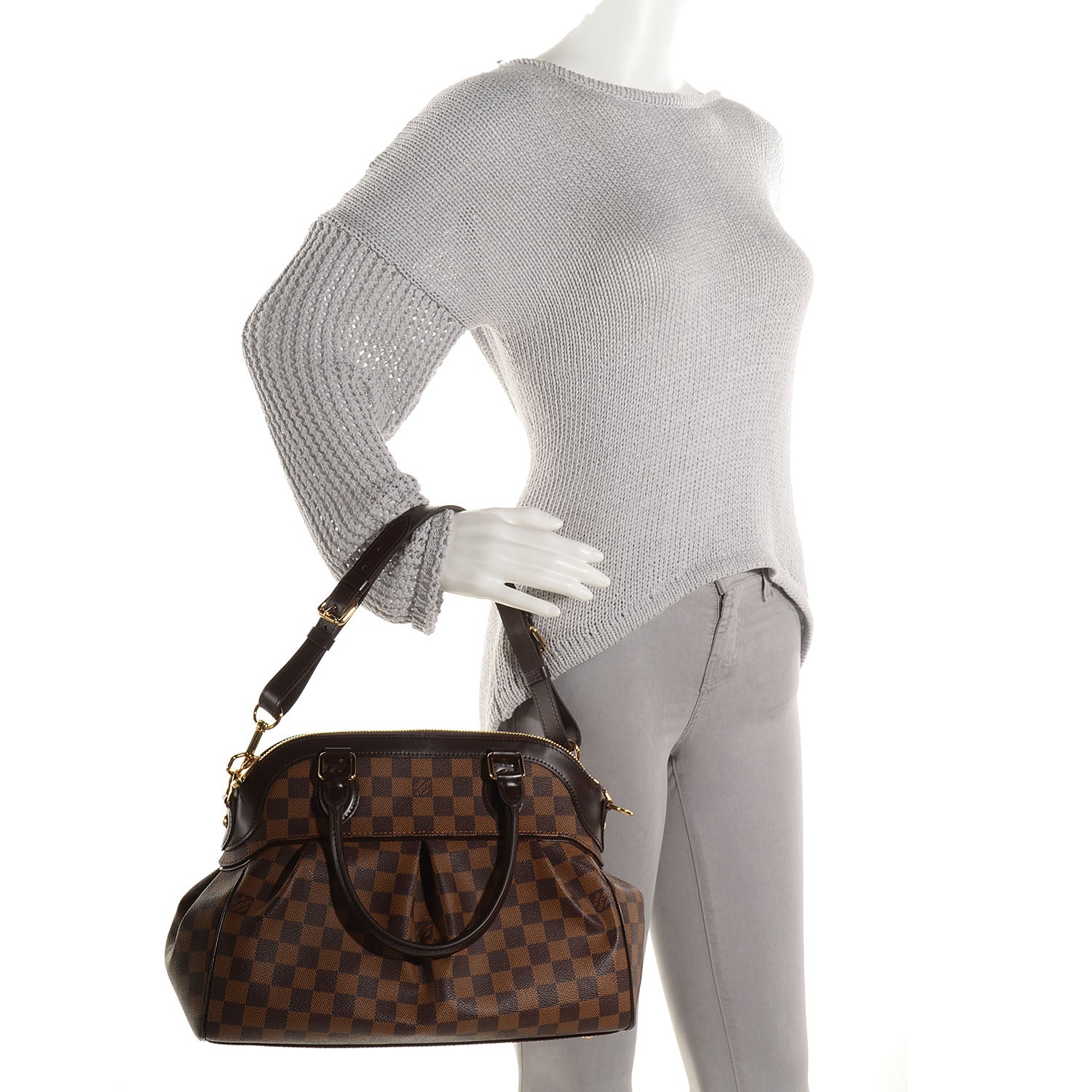 Louis Vuitton Damier Ebene Trevi PM 2 of 7
