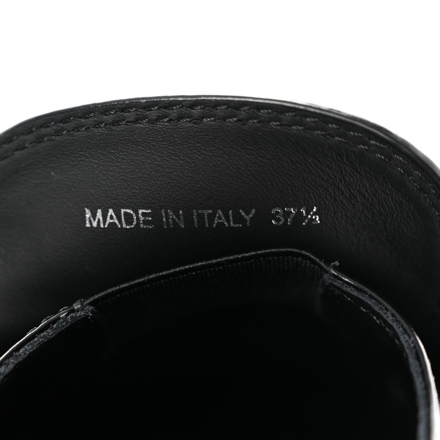 Prada Spazzolato Metal Triangle Logo 50mm Loafers 37.5 Black 8 of 12