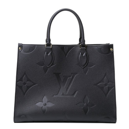 Louis Vuitton Empreinte Monogram Giant Onthego MM Black 1 of 5