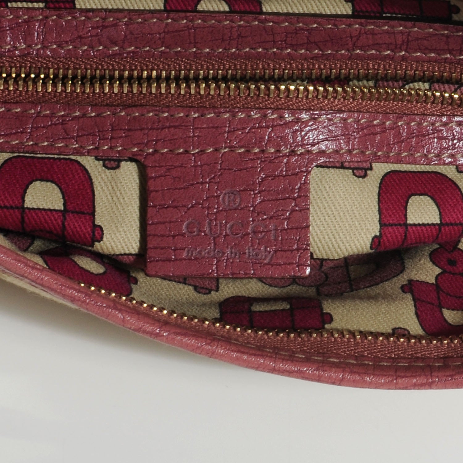 Gucci Monogram Web Jolicoeur Charms Messenger Pink Ebony 6 of 7