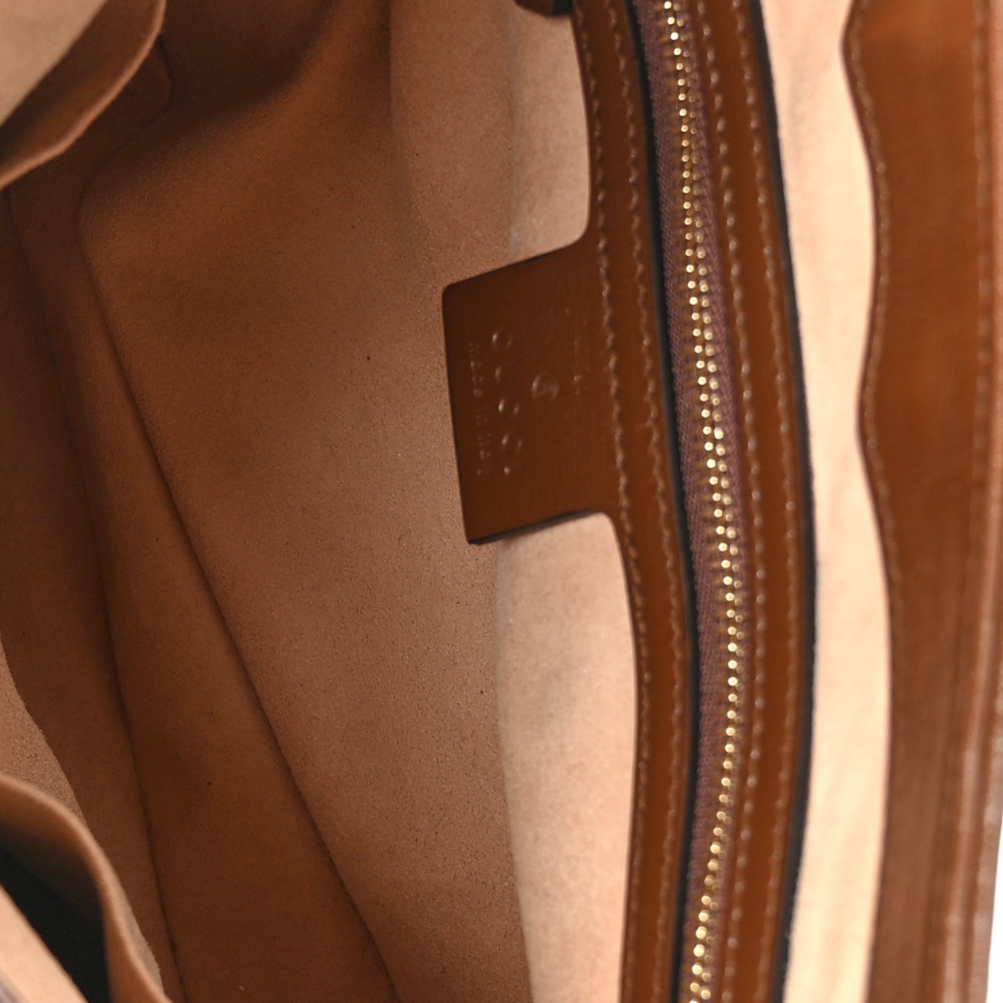 GG Supreme Monogram Azalea Calfskin Web Small Jackie 1961 Hobo Beige Ebony Brown Sugar