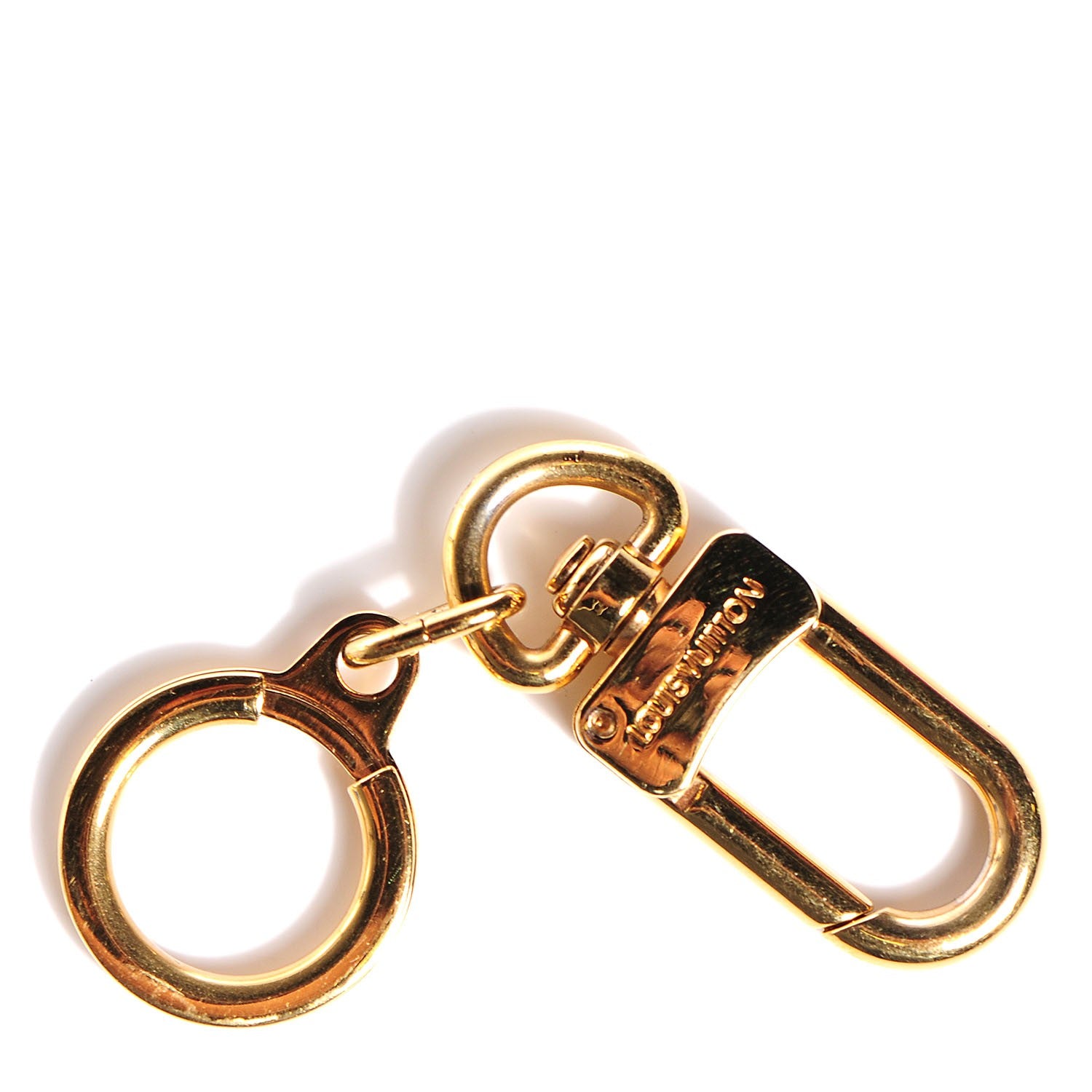 Louis Vuitton Pochette Extender Key Ring Gold 3 of 3