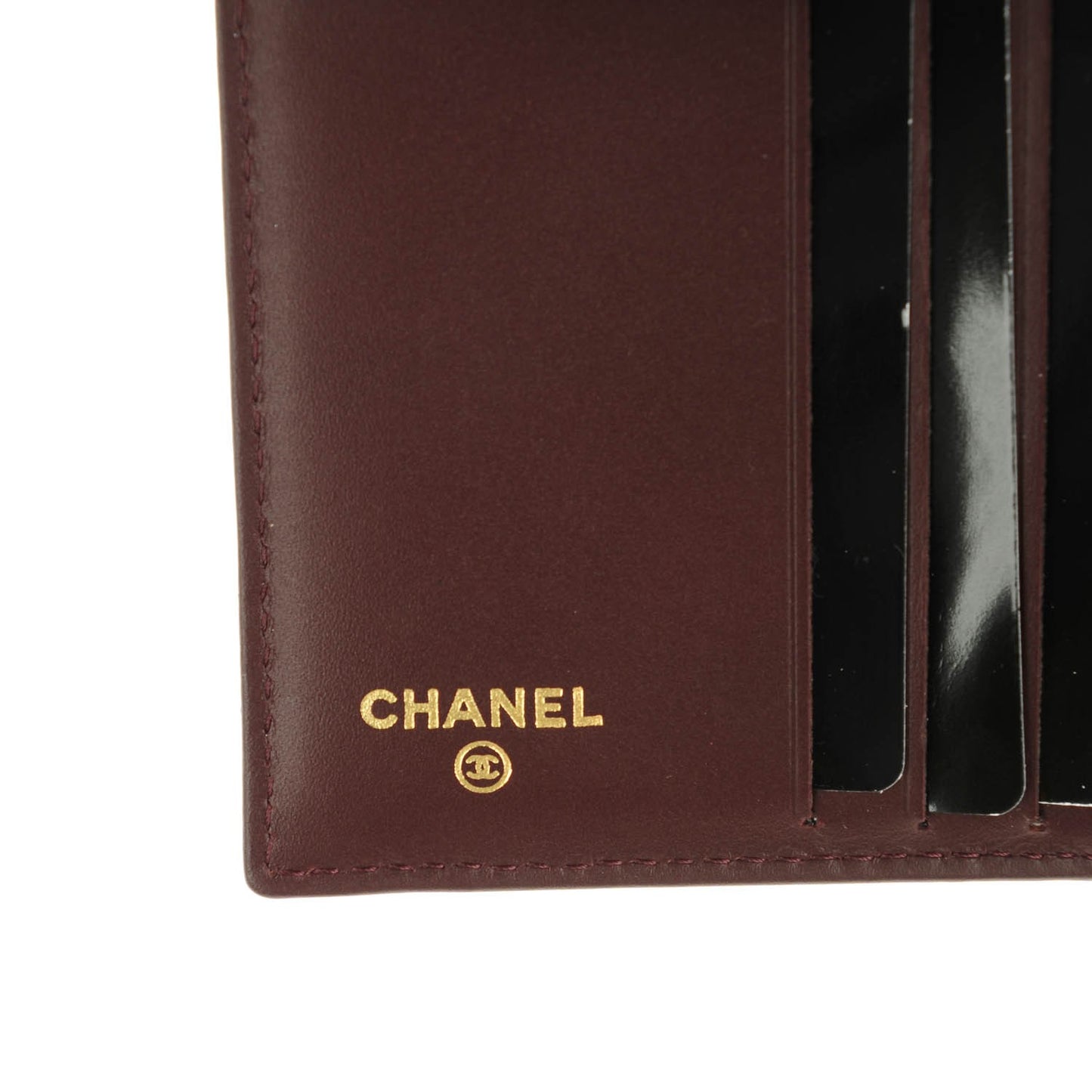 Caviar Quilted Compact French Flap Wallet
