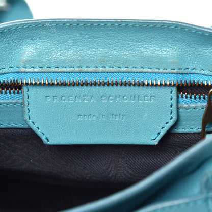 Proenza Schouler Lambskin PS1 Mini Pouch Messenger Bag Lagoon 6 of 12