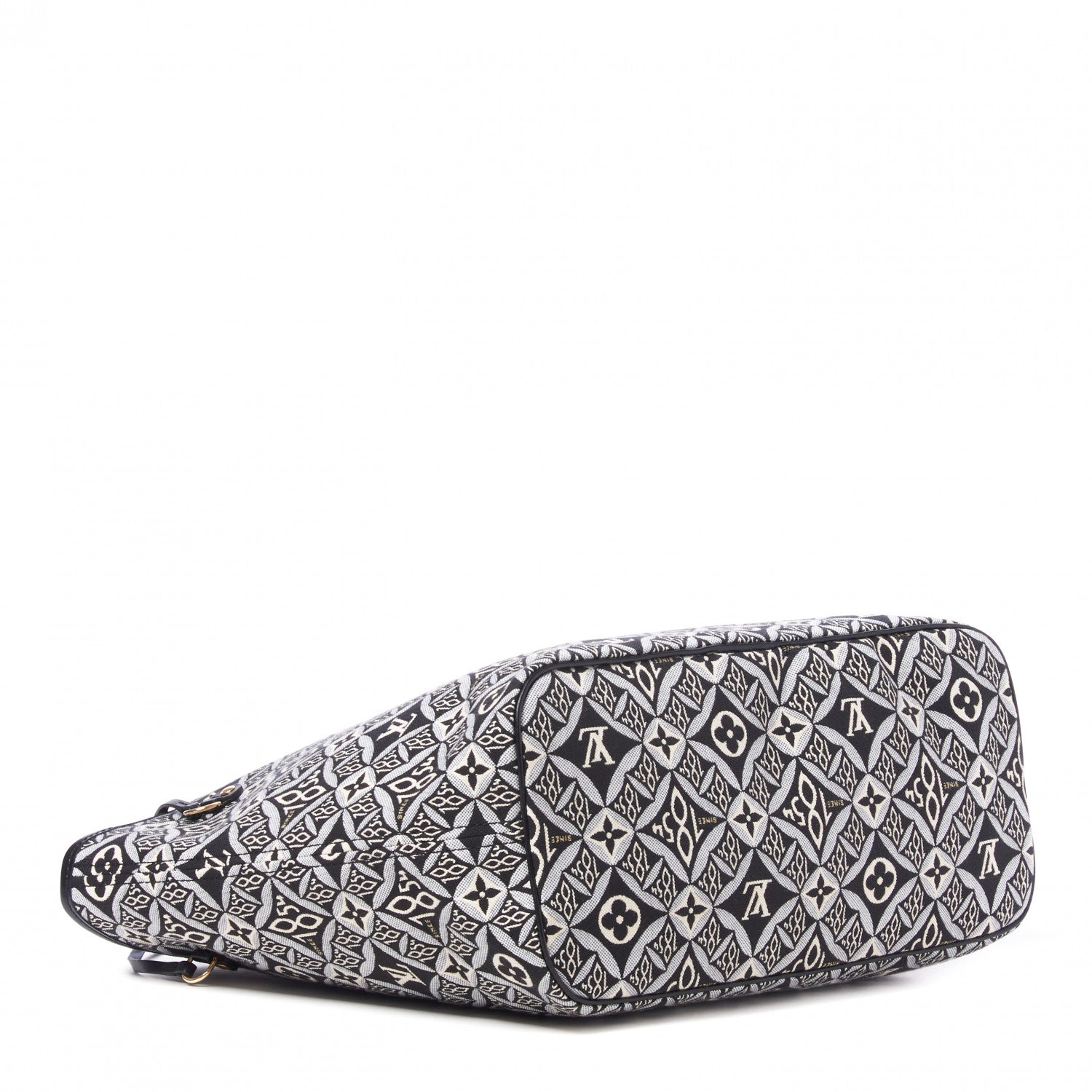 Louis Vuitton Jacquard Since 1854 Neverfull MM Grey 3 of 8