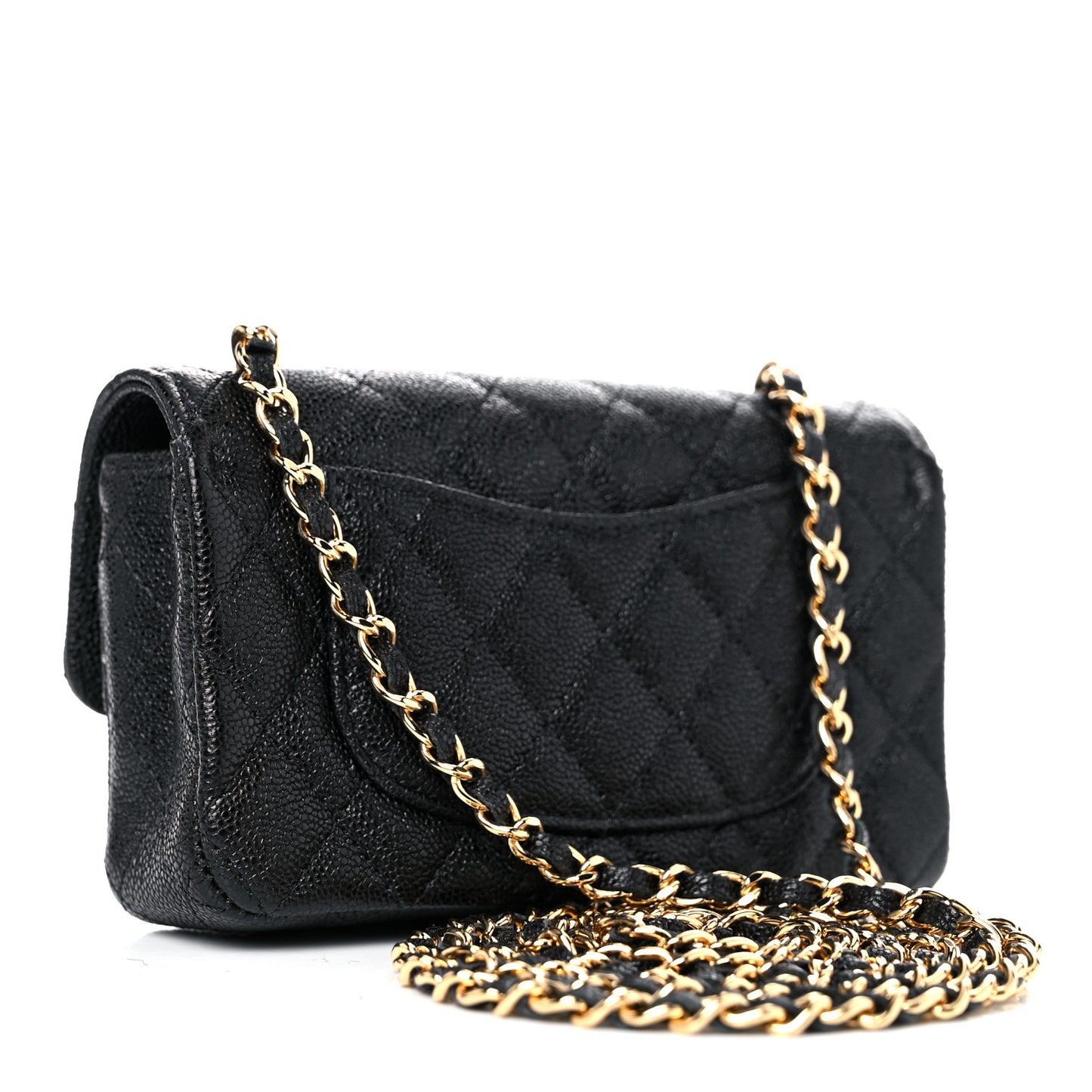 Lambskin Calfskin Tweed Success Story Set of 4 Minis Bags Black