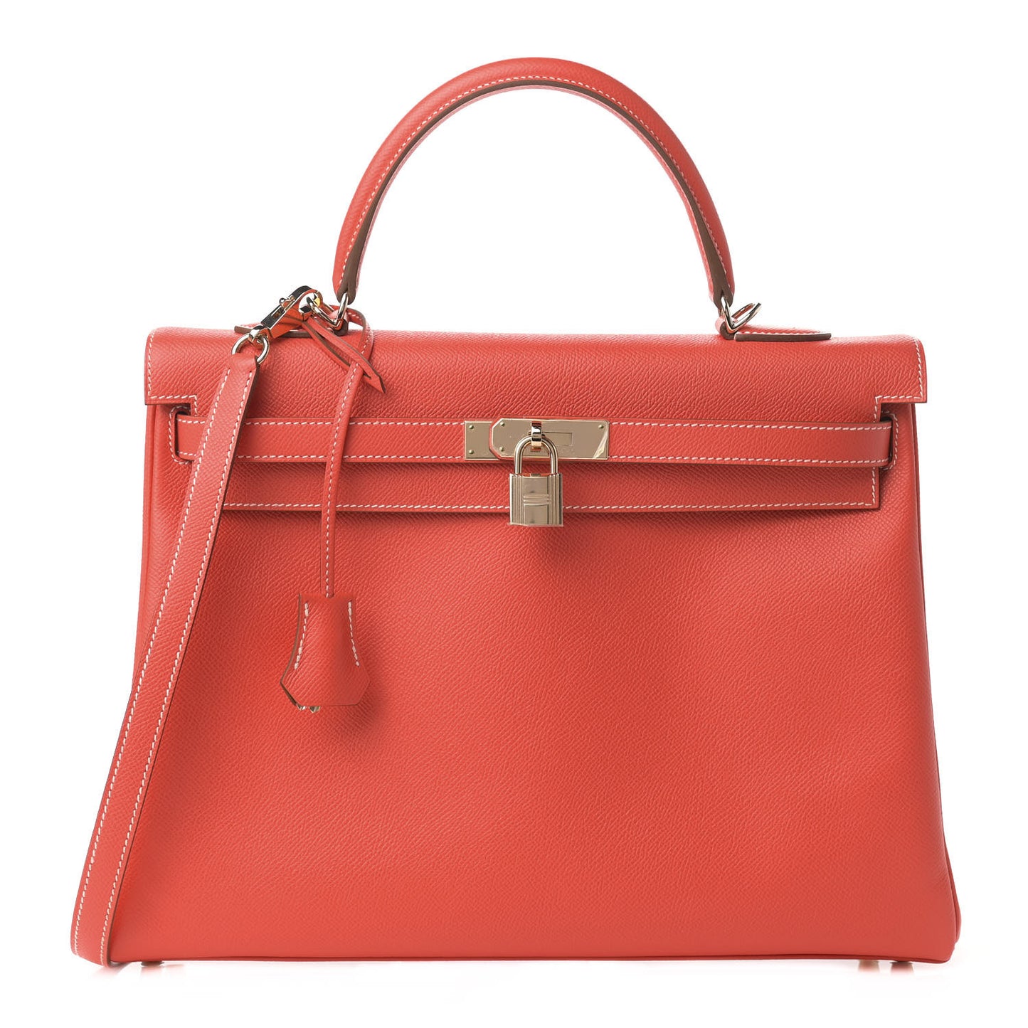 Epsom Candy Kelly Retourne 35 Rose Jaipur Gold