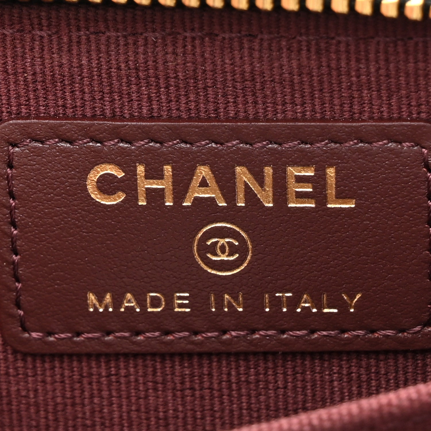 Chanel Caviar Quilted Zip Coin Purse Black 6 of 8