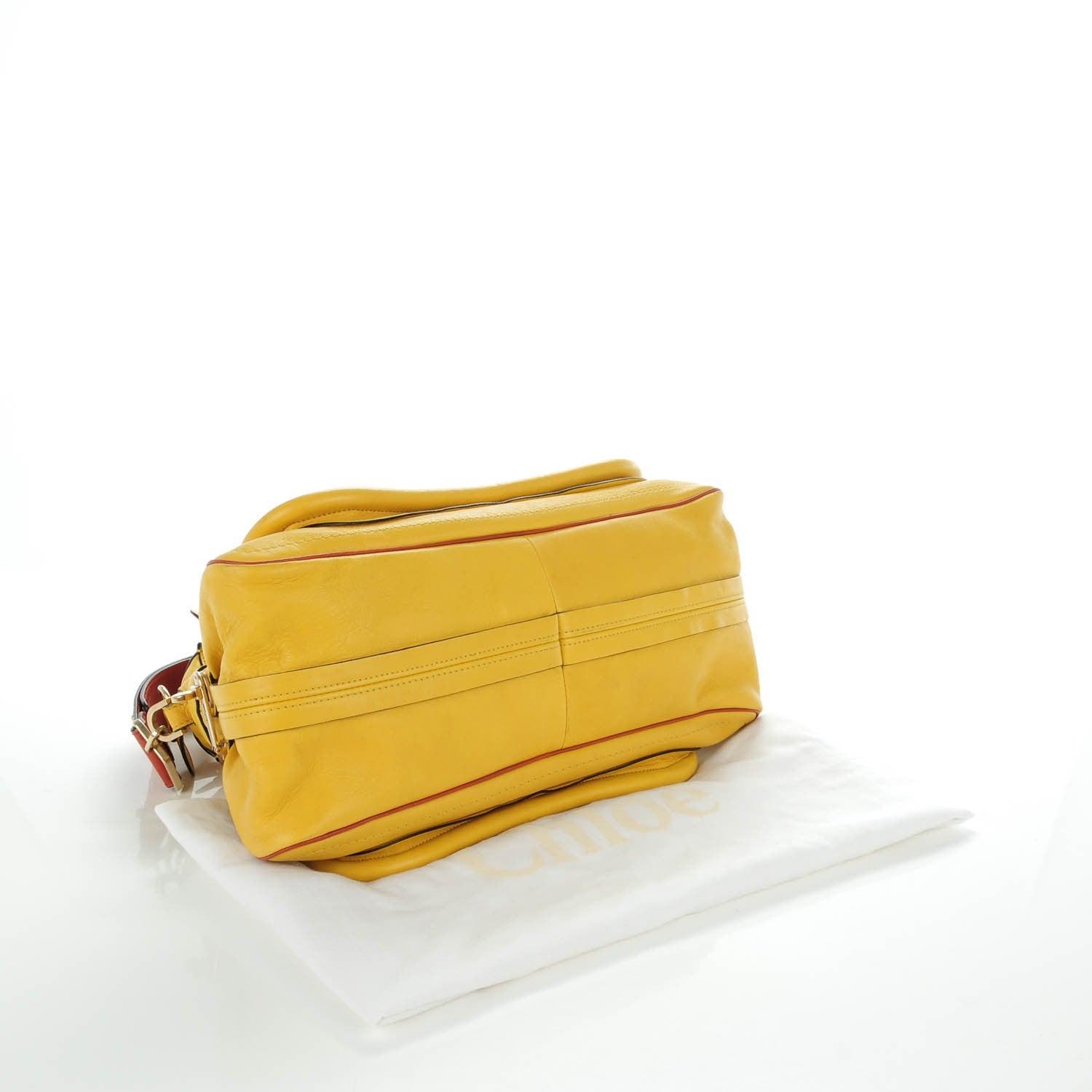 Chloe Calfskin Medium Military Paraty Mimosa 4 of 8