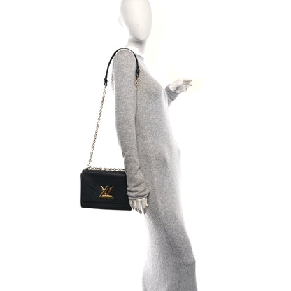 Louis Vuitton Epi Twist Shoulder Bag MM Black 2 of 10