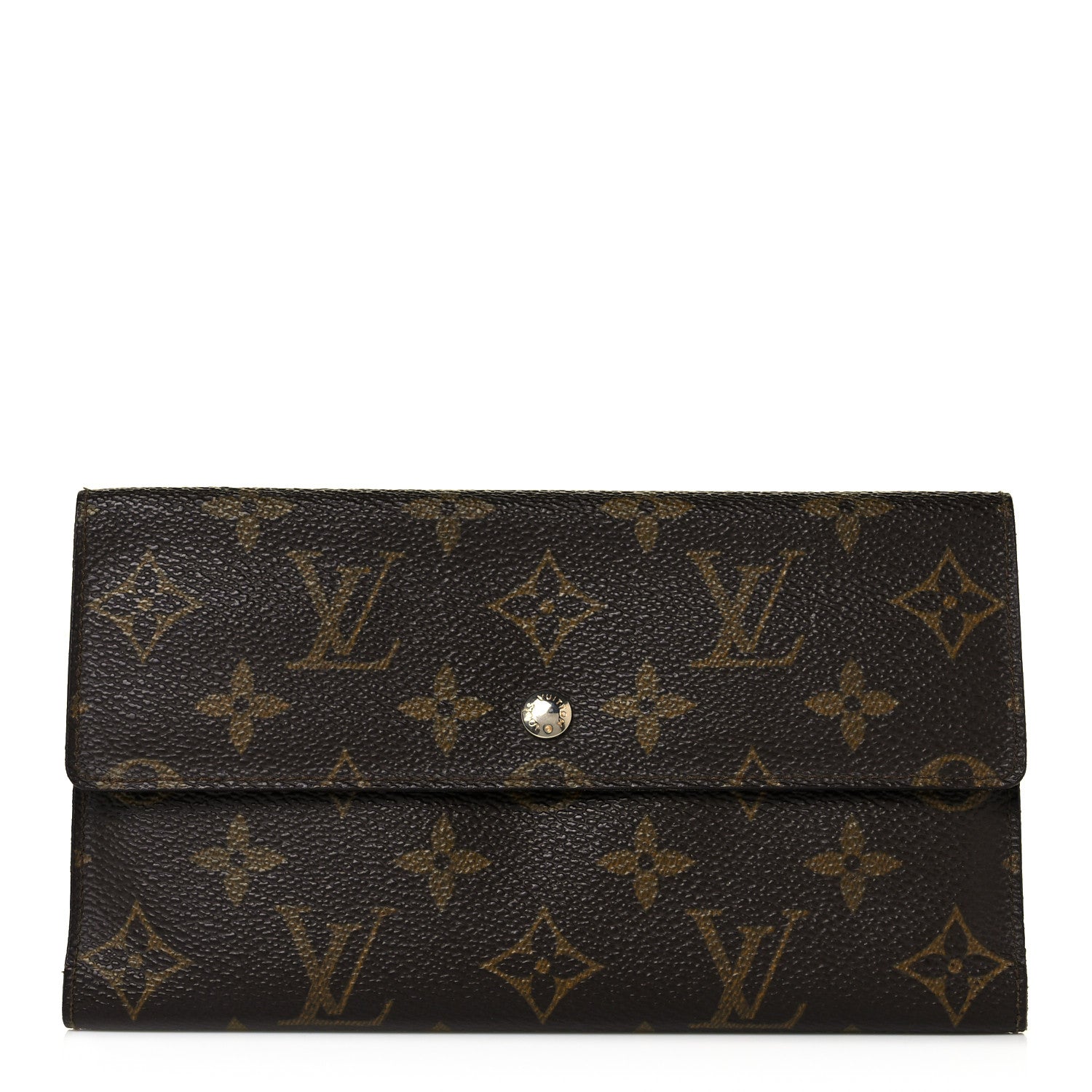 Louis Vuitton Monogram Porte Tresor International Wallet 1 of 13