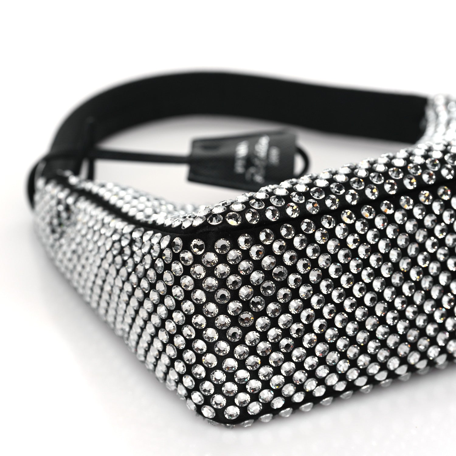 Prada Satin Crystal Mini Re-Edition 2000 Bag Cristal 9 of 10