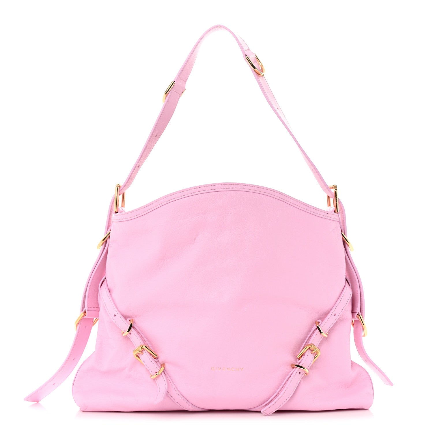 Givenchy Calfskin Medium Voyou Bag Pink 1 of 12