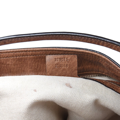 Gucci Pebbled Calfskin Medium Miss GG Top Handle Bag Light Cuir 7 of 16