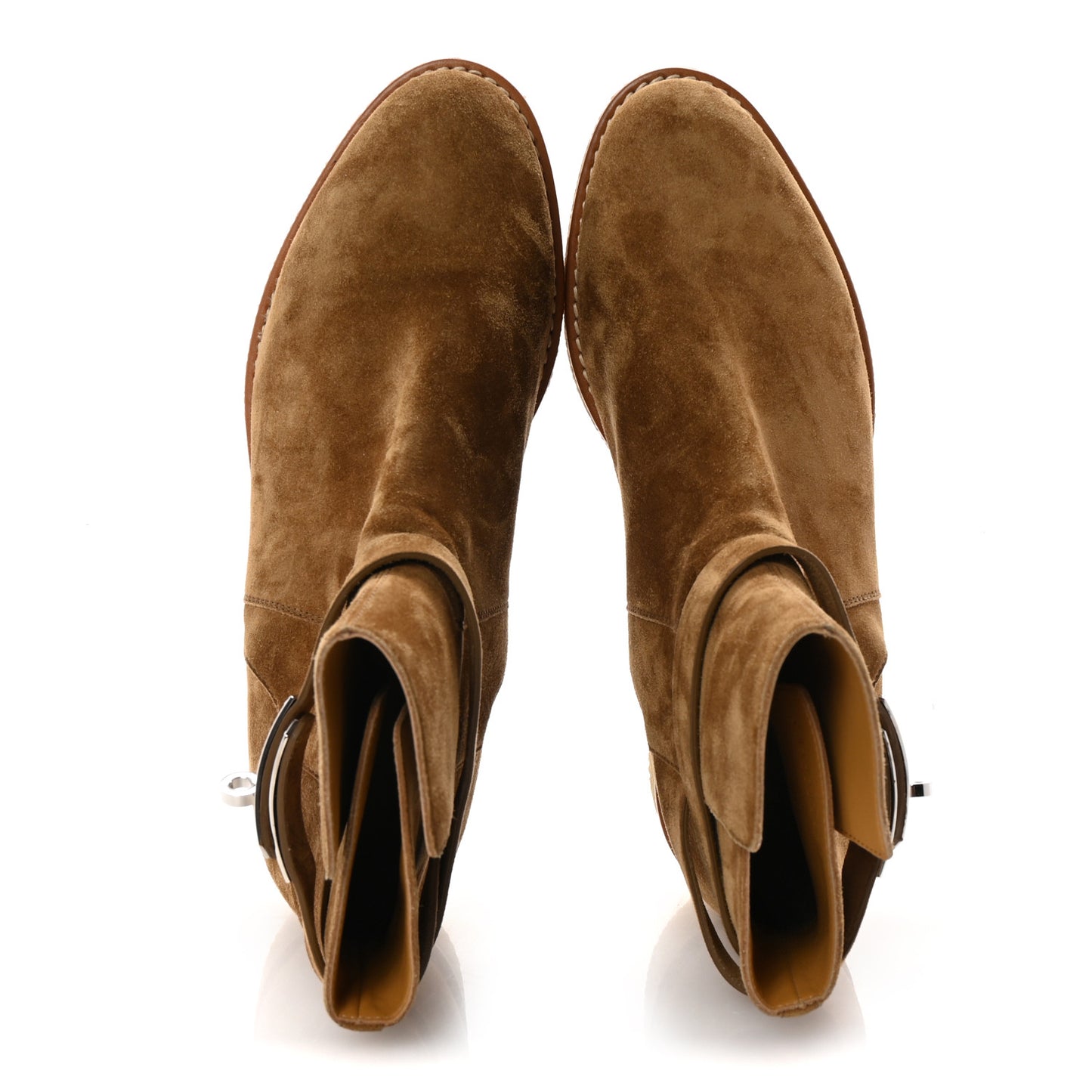 Velvet Womens Follow Low Boots 39 Brun Fume
