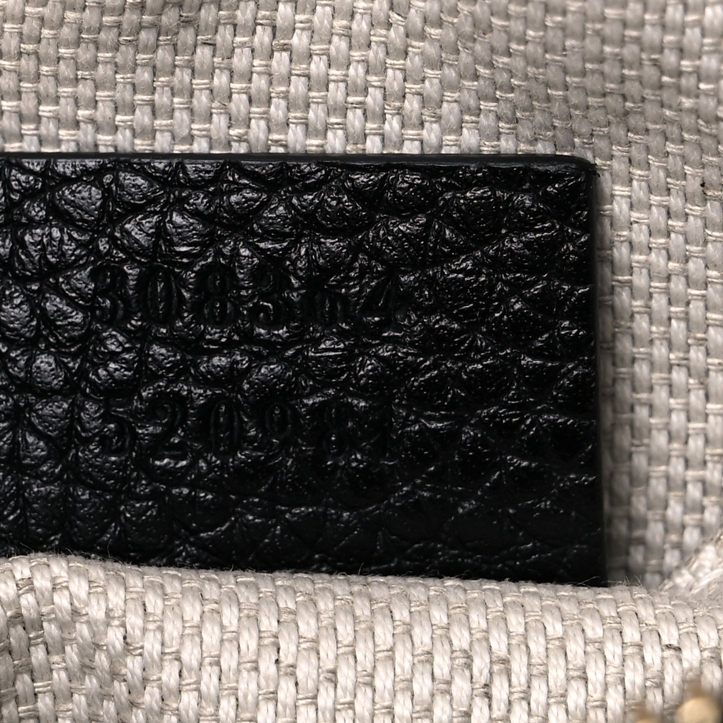 Pebbled Calfskin Small Soho Disco Bag Black