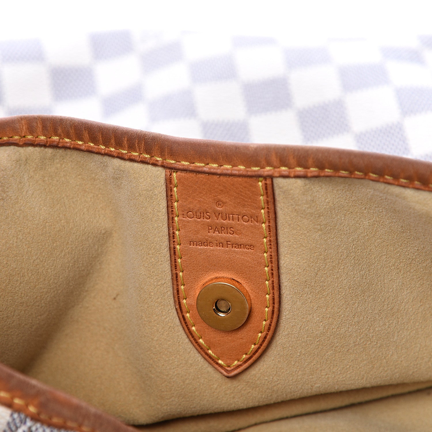 Louis Vuitton Damier Azur Galliera GM 5 of 19