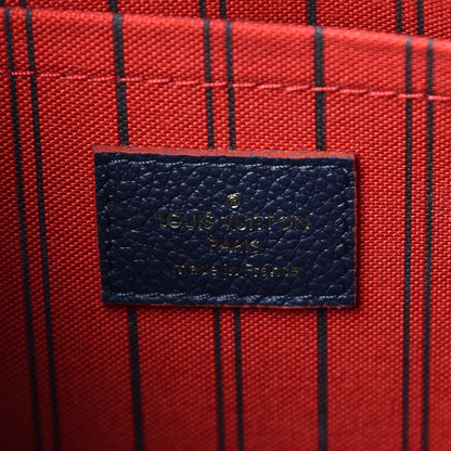 Louis Vuitton Empreinte Montaigne MM Marine Rouge 6 of 9