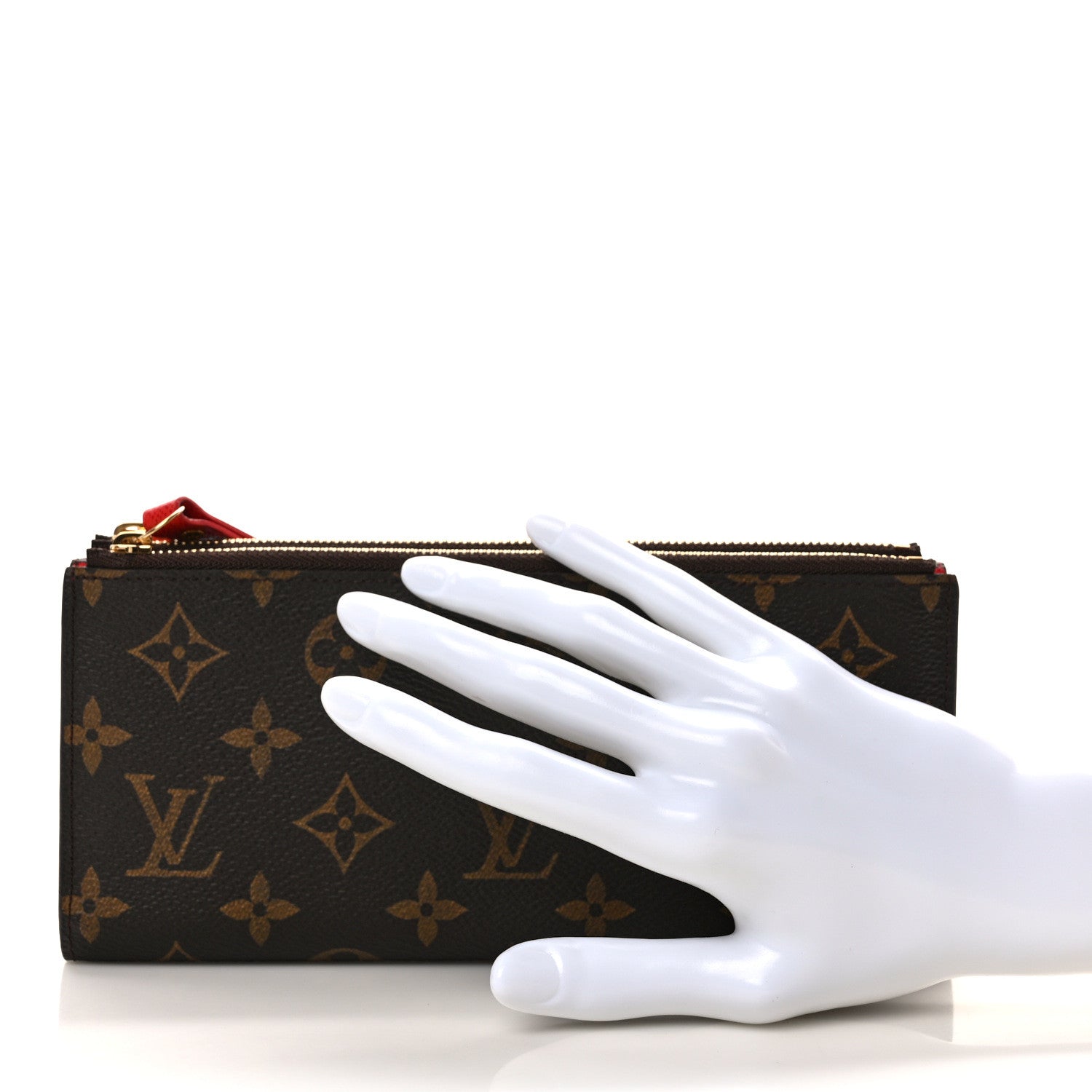 Louis Vuitton Monogram Adele Wallet Coquelicot 2 of 7