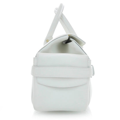 FASHIONPHILE SALVATOREFERRAGAMOLeatherGinaSatchelWhite 4 of 8