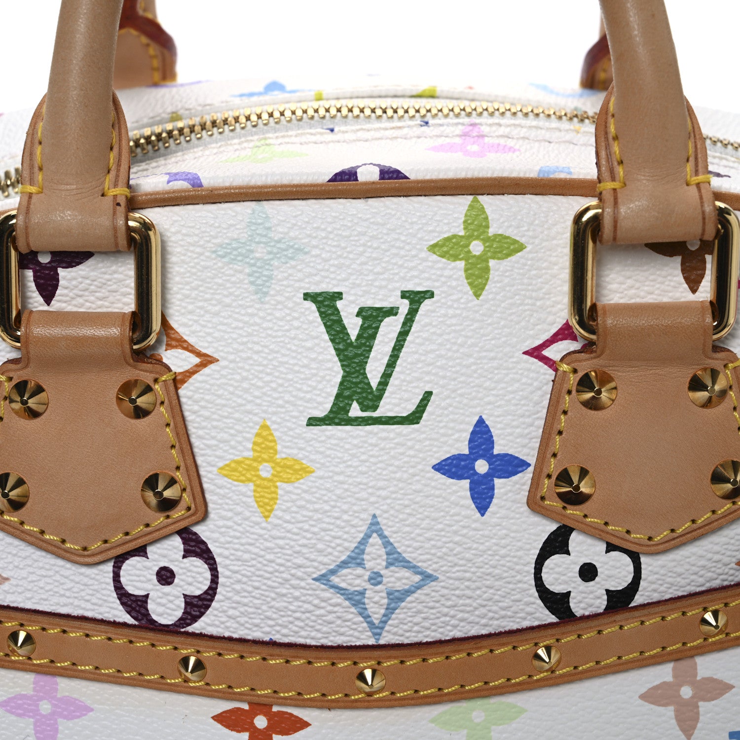 Louis Vuitton Monogram Multicolor Trouville White 7 of 11