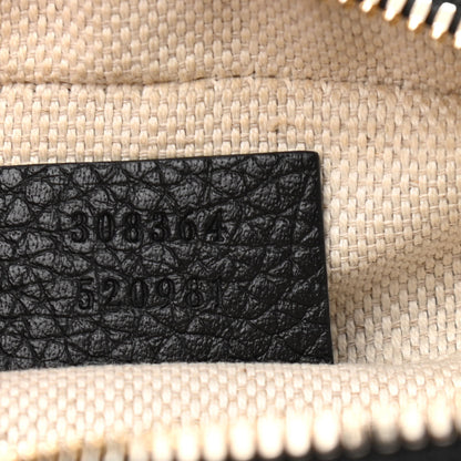 Gucci Pebbled Calfskin Small Soho Disco Bag Black 7 of 13