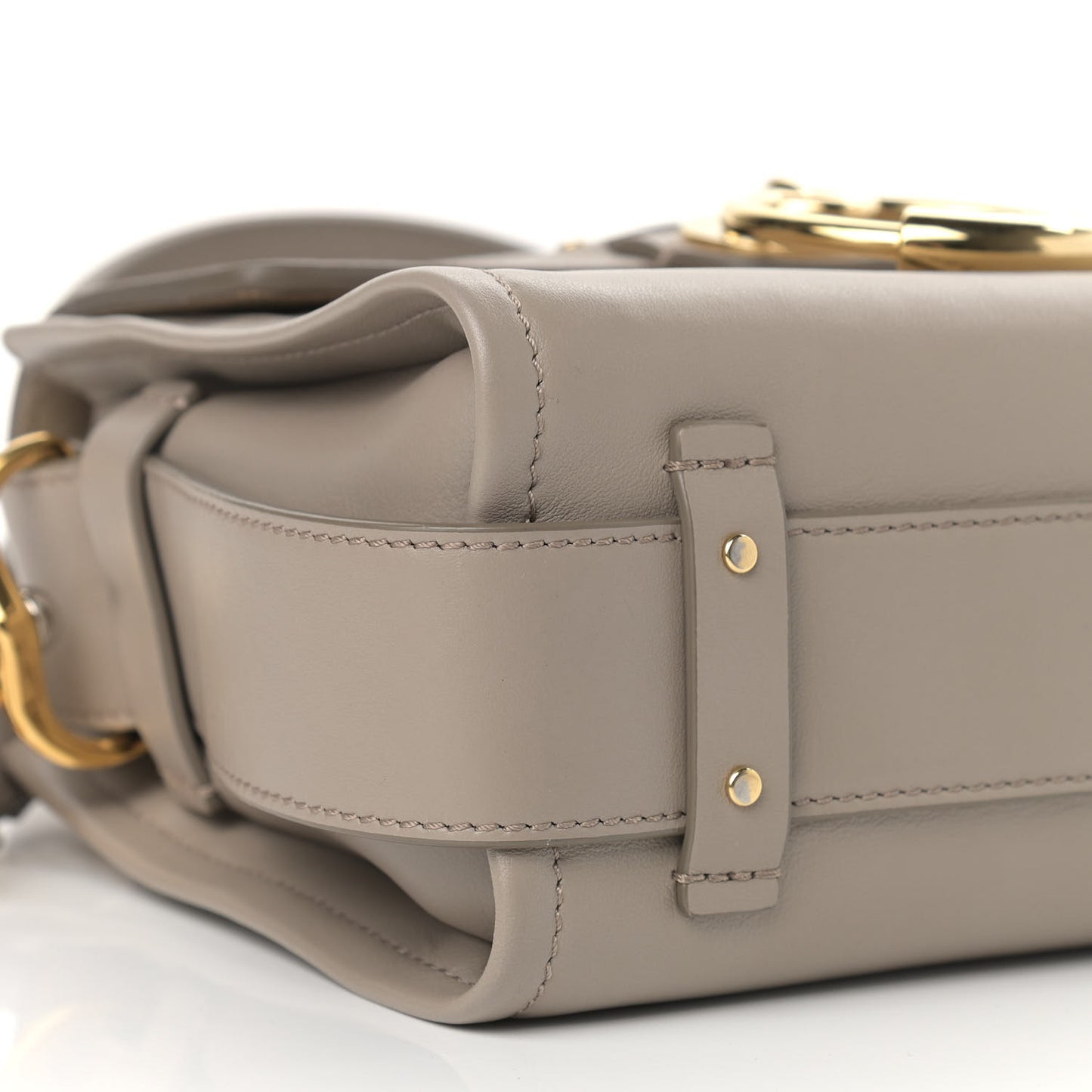 Calfskin Mini Tess Day Bag Motty Grey