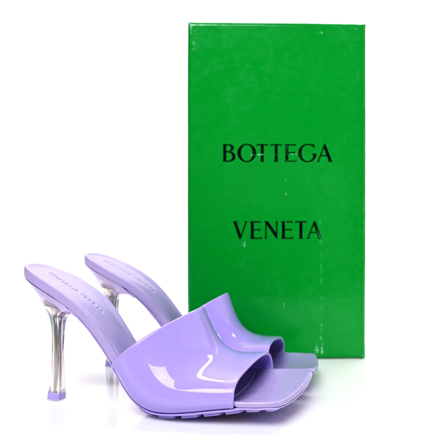 Bottega Veneta Rubber Pudding Stretch Sandals 38 Wisteria 10 of 10