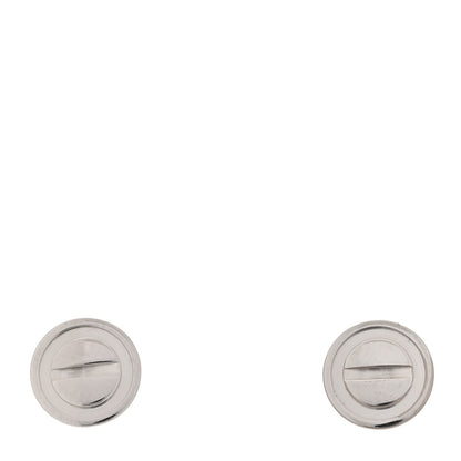 Cartier 18K White Gold LOVE Earrings 1 of 5