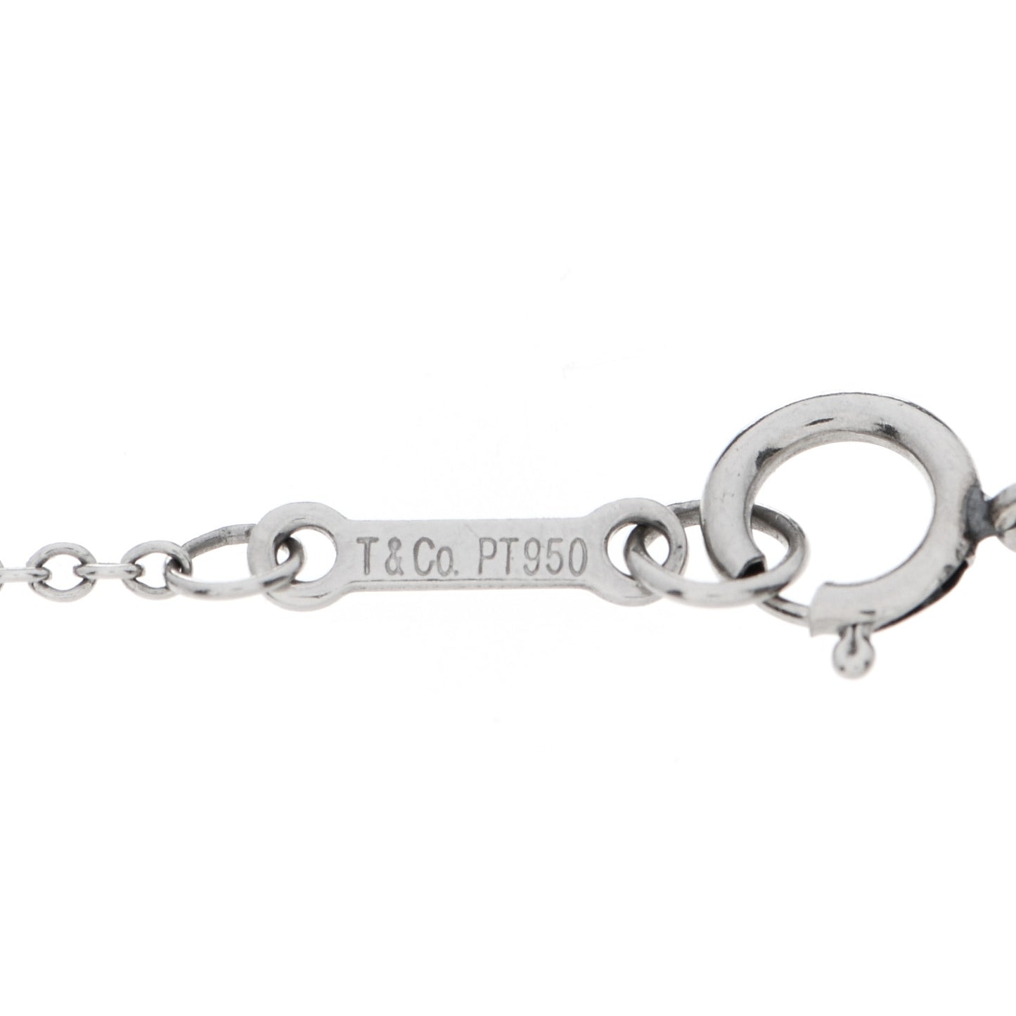 Platinum Diamond .15ctw Elsa Peretti Diamonds by the Yard Station Bracelet