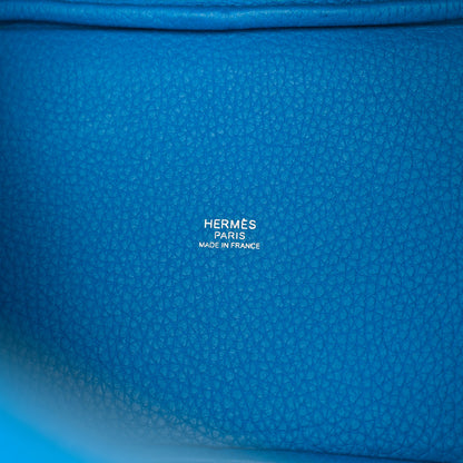 Hermes Taurillon Clemence Picotin Lock 18 PM Bleu Zanzibar 6 of 11