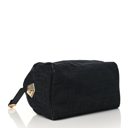 Fendi Zucca Medium Chef Boston Black 3 of 9