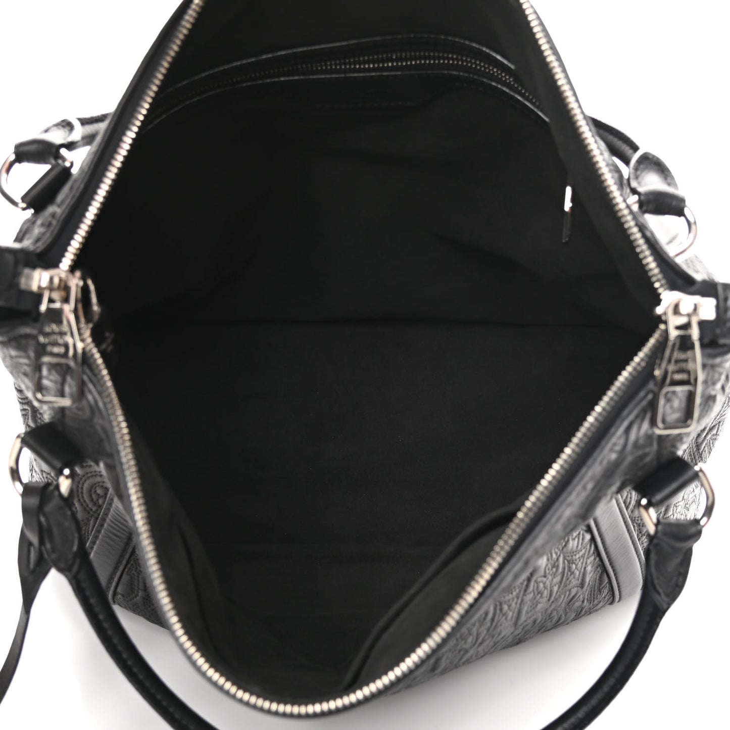 Monogram Lambskin Antheia Ixia MM Black