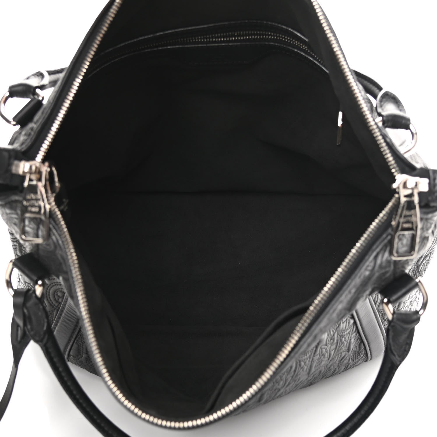Louis Vuitton Monogram Lambskin Antheia Ixia MM Black 5 of 16