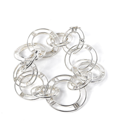 Tiffany Sterling Silver Atlas Link Bracelet 1 of 6