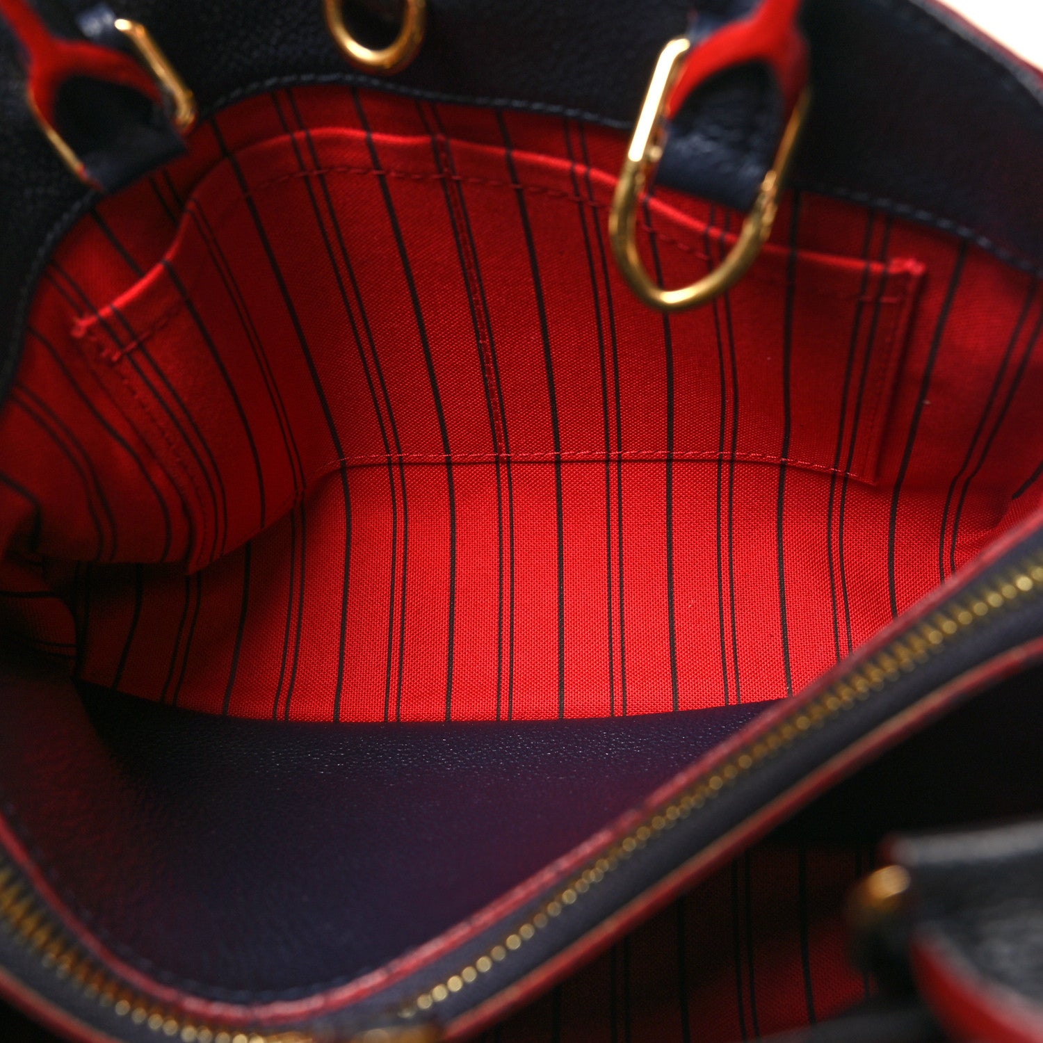 Louis Vuitton Empreinte Montaigne BB Marine Rouge 5 of 11