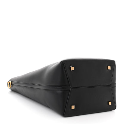 Saint Laurent Shiny Calfskin Le 37 Long Bucket Bag Black 5 of 11