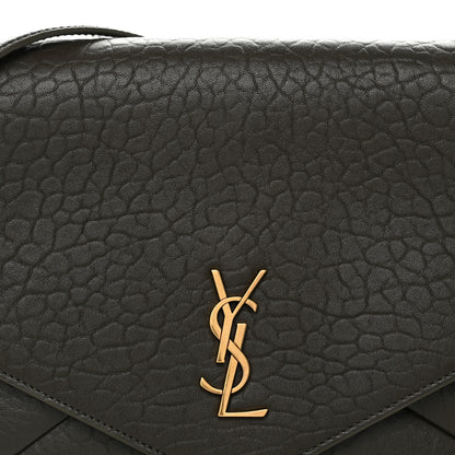 Saint Laurent Grained Lambskin Large Cassandre Chain Pouch Light Musk 8 of 10