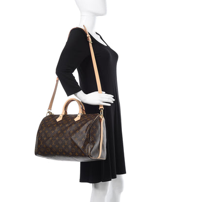 Louis Vuitton Monogram Speedy Bandouliere 35 2 of 11