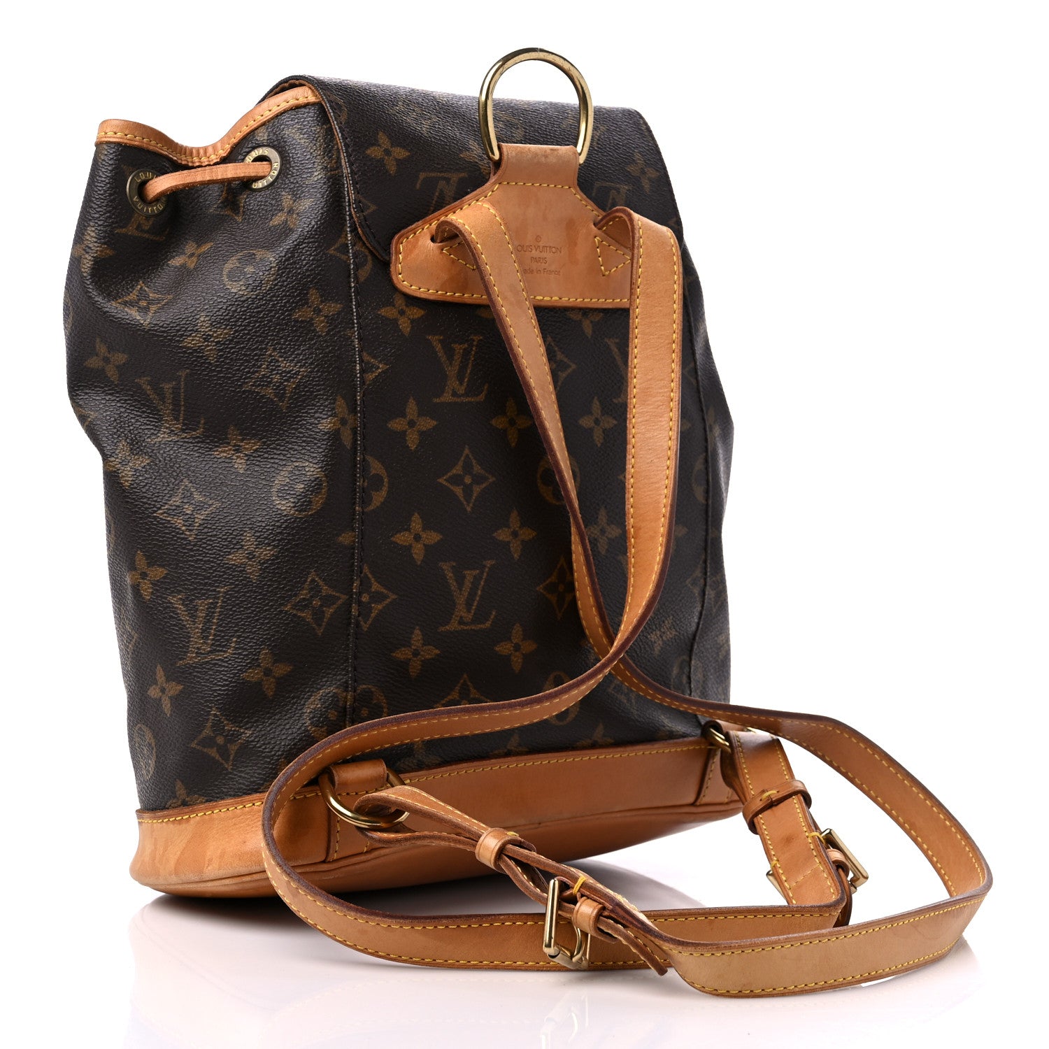 Louis Vuitton Monogram Montsouris MM Backpack 2 of 15