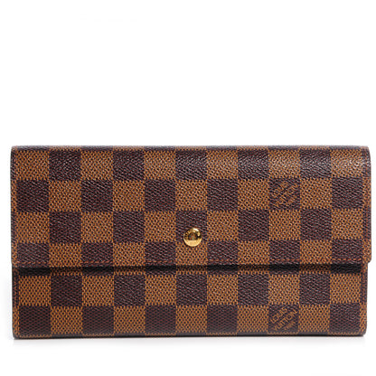 Louis Vuitton Damier Ebene Porte Tresor International Wallet 1 of 7