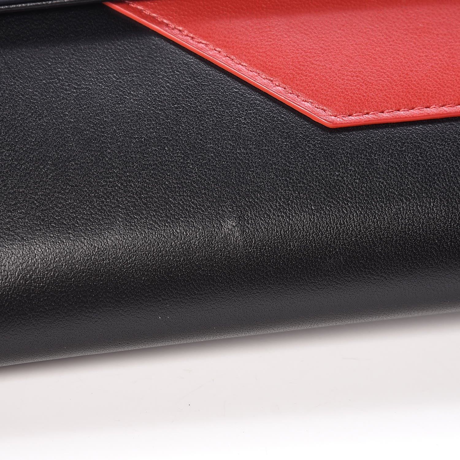 Chanel Lambskin Airlines Wallet On Chain WOC Blue Black Red 11 of 12