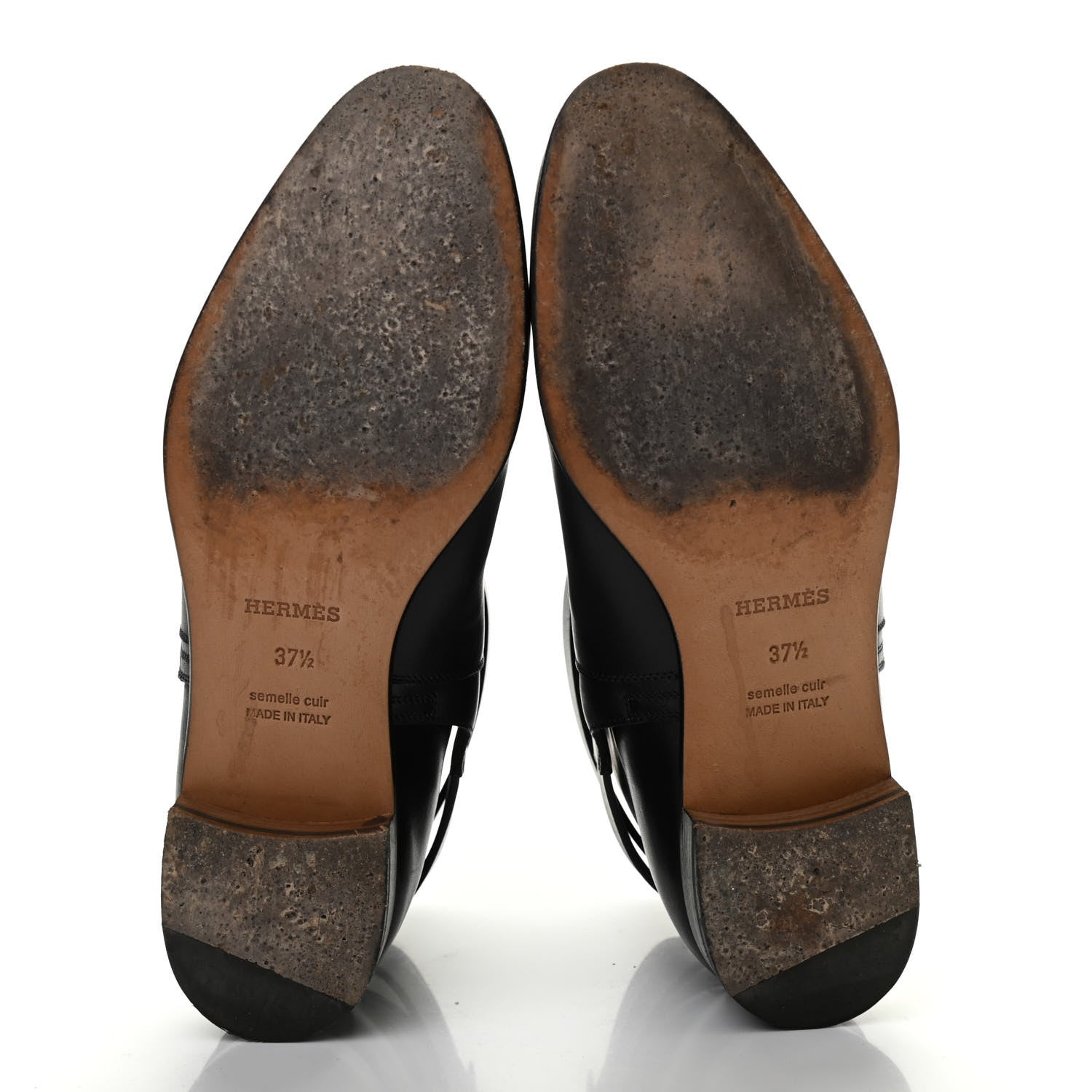 Hermes Calfskin Neo Low Boots 37.5 Black 5 of 10