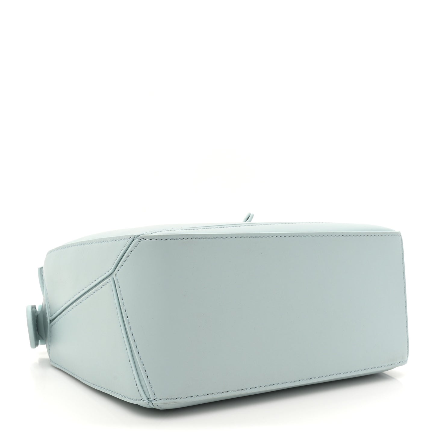 Calfskin Small Puzzle Bag Aquamarine