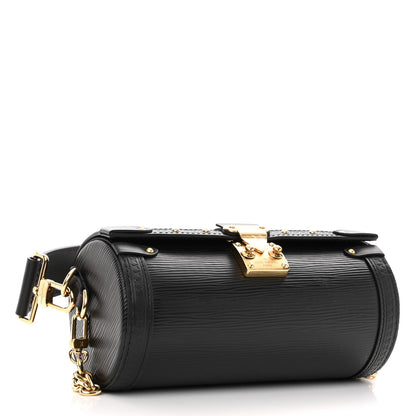 Louis Vuitton Epi Papillon Trunk Black 4 of 9