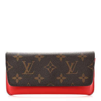 Louis Vuitton Monogram Woody Sunglass Case Rouge 1 of 9