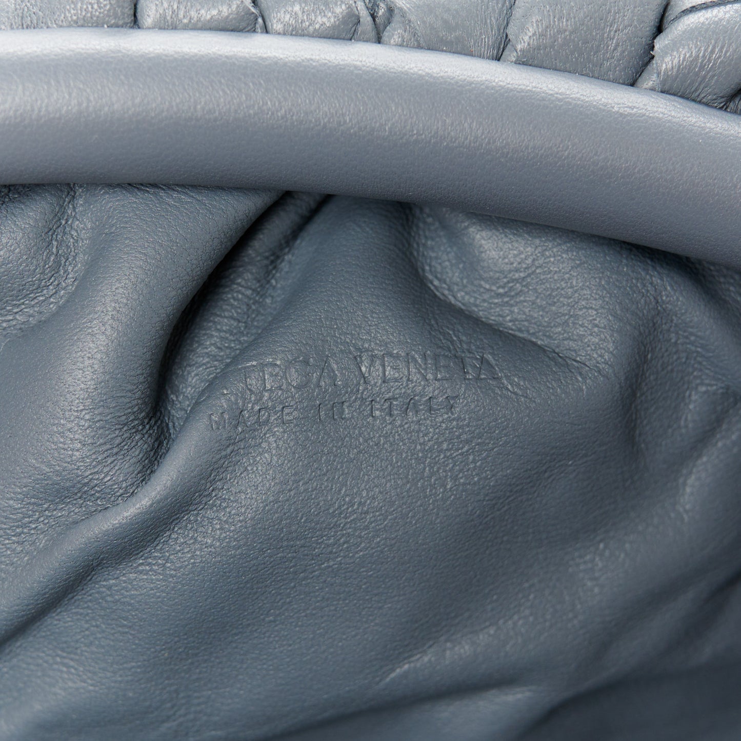 Nappa Intrecciato The Mini Pouch Thunder