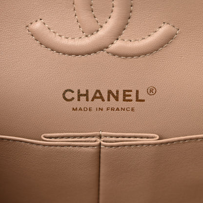 Chanel Caviar Quilted Small Double Flap Dark Beige 6 of 10